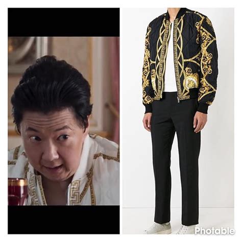 ken jeong versace jacket crazy rich asians|crazy rich asians book.